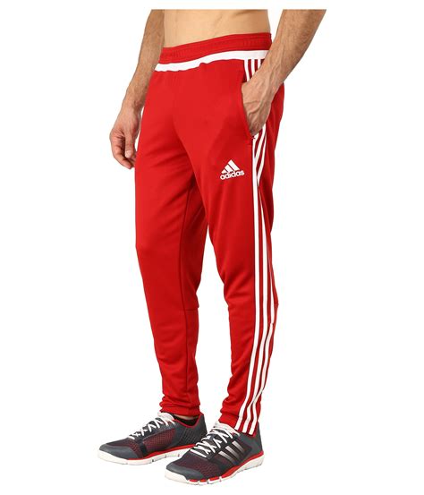 pants red adidas